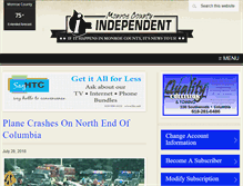 Tablet Screenshot of monroecountynews.net